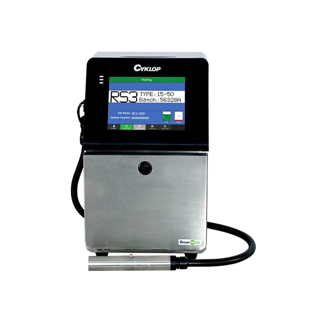 Pack4 Etiquetagem Marcação Impressora Inkjet cm750 cyklop