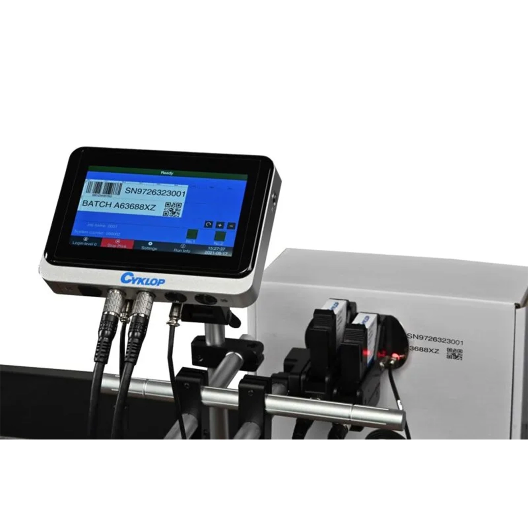 Pack4 Etiquetagem Marcação Impressora Inkjet cm750 cyklop