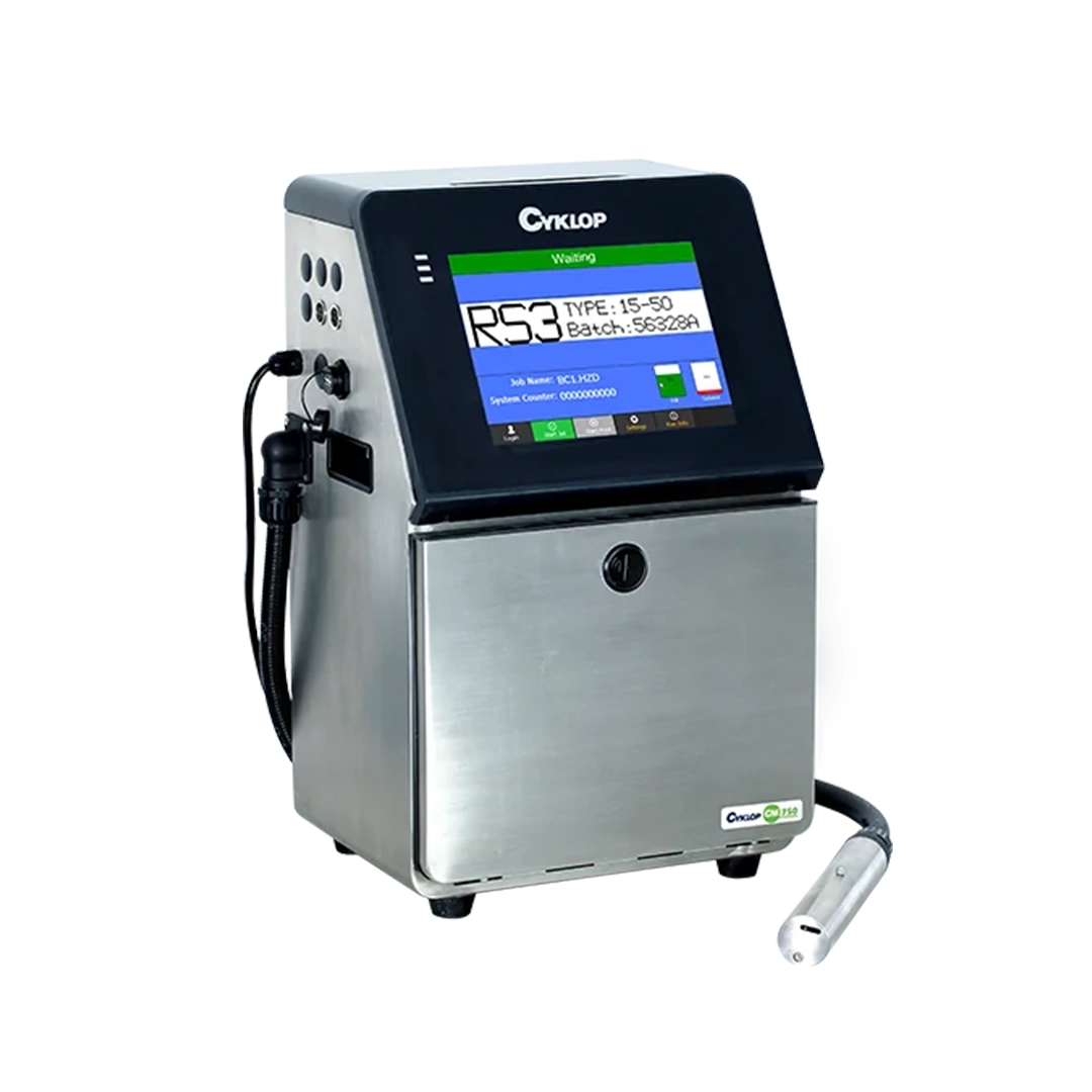 Pack4 Etiquetagem Marcação Impressora Inkjet cm750 cyklop