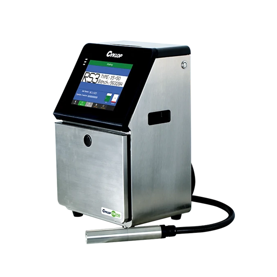 Pack4 Etiquetagem Marcação Impressora Inkjet cm750 cyklop