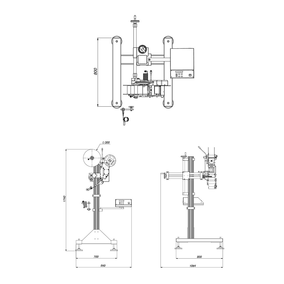 Pack4 Etiquetagem Marcação Etiquetadora Trito e Giove E-Packaging